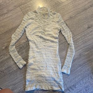 Cream colored holiday dress